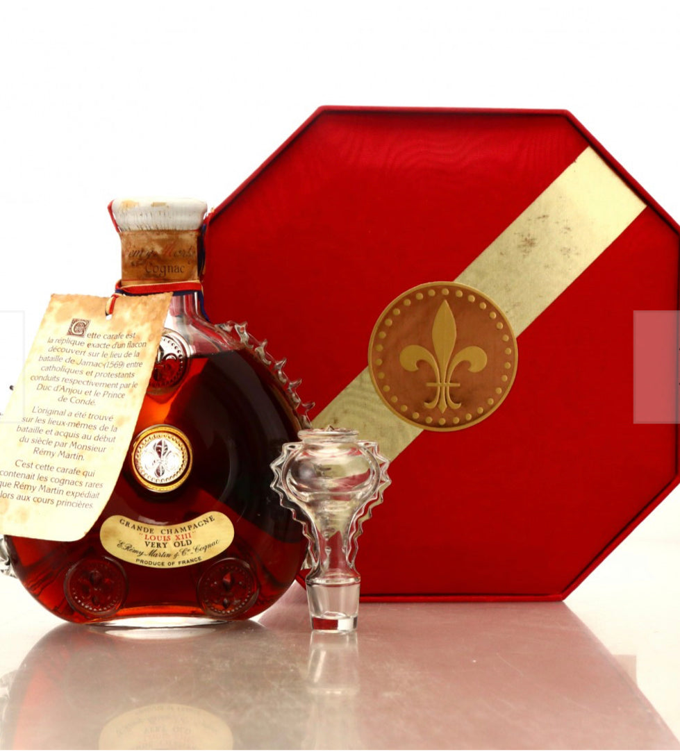 Baccarat Remy Martin Grande Champagne Cognac Bottle w/ Original